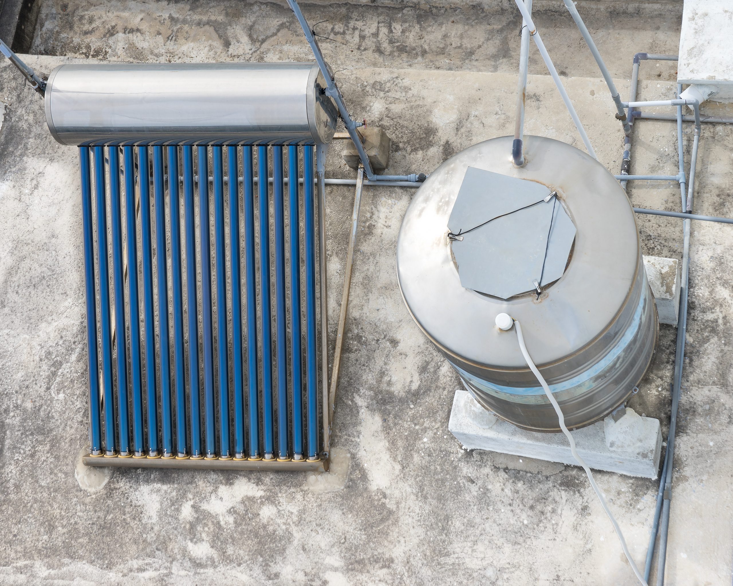 Solar water heating system King's Lynn